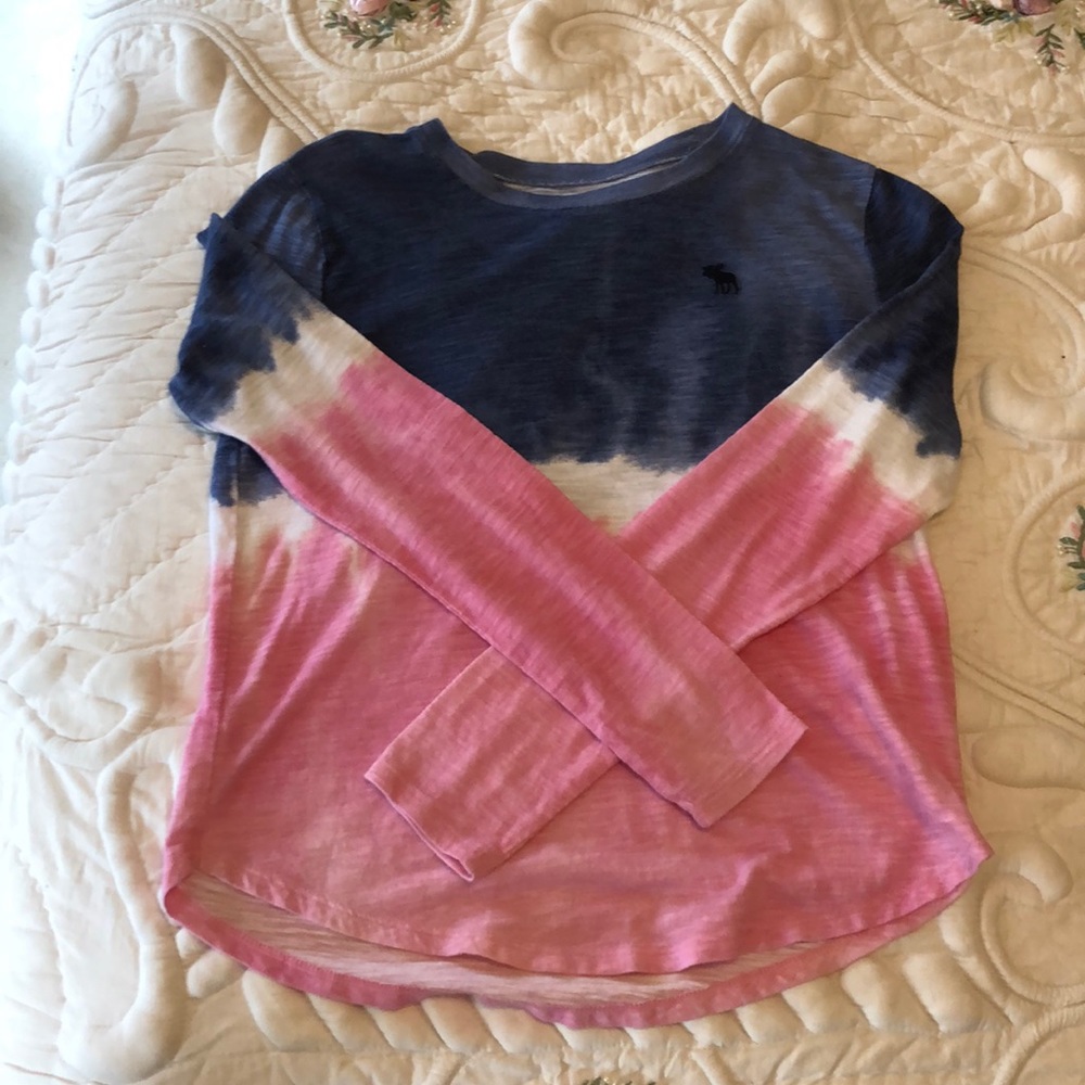 Girls Abercrombie long sleeve shirt